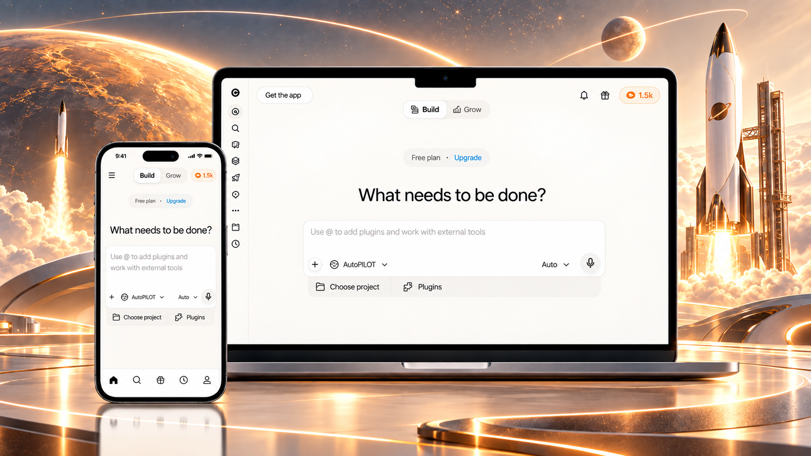 Cropus AI desktop and mobile app preview